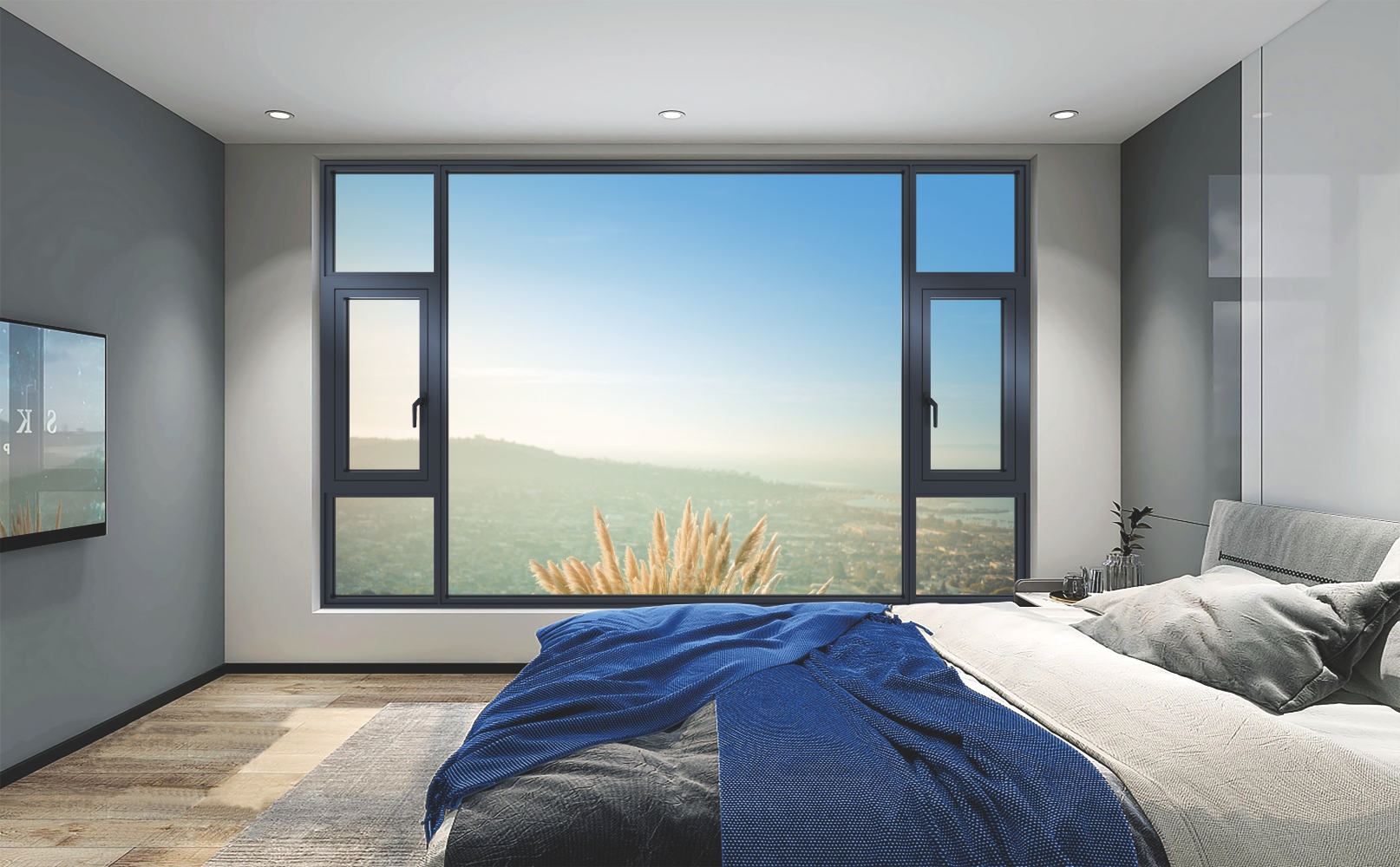 开拓者系列-K70 平开窗（非断桥）